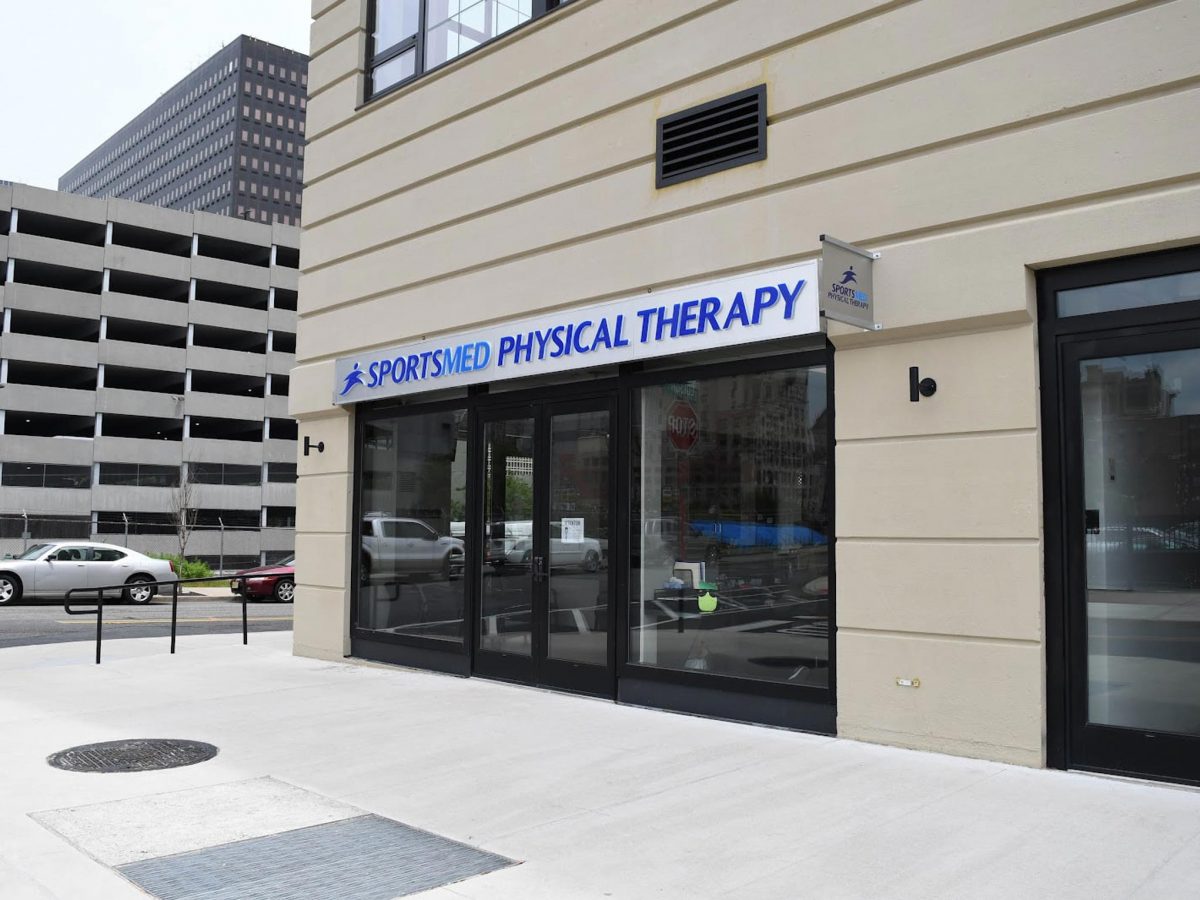 SportsMed Physical Therapy office in Newark, City in New Jersey