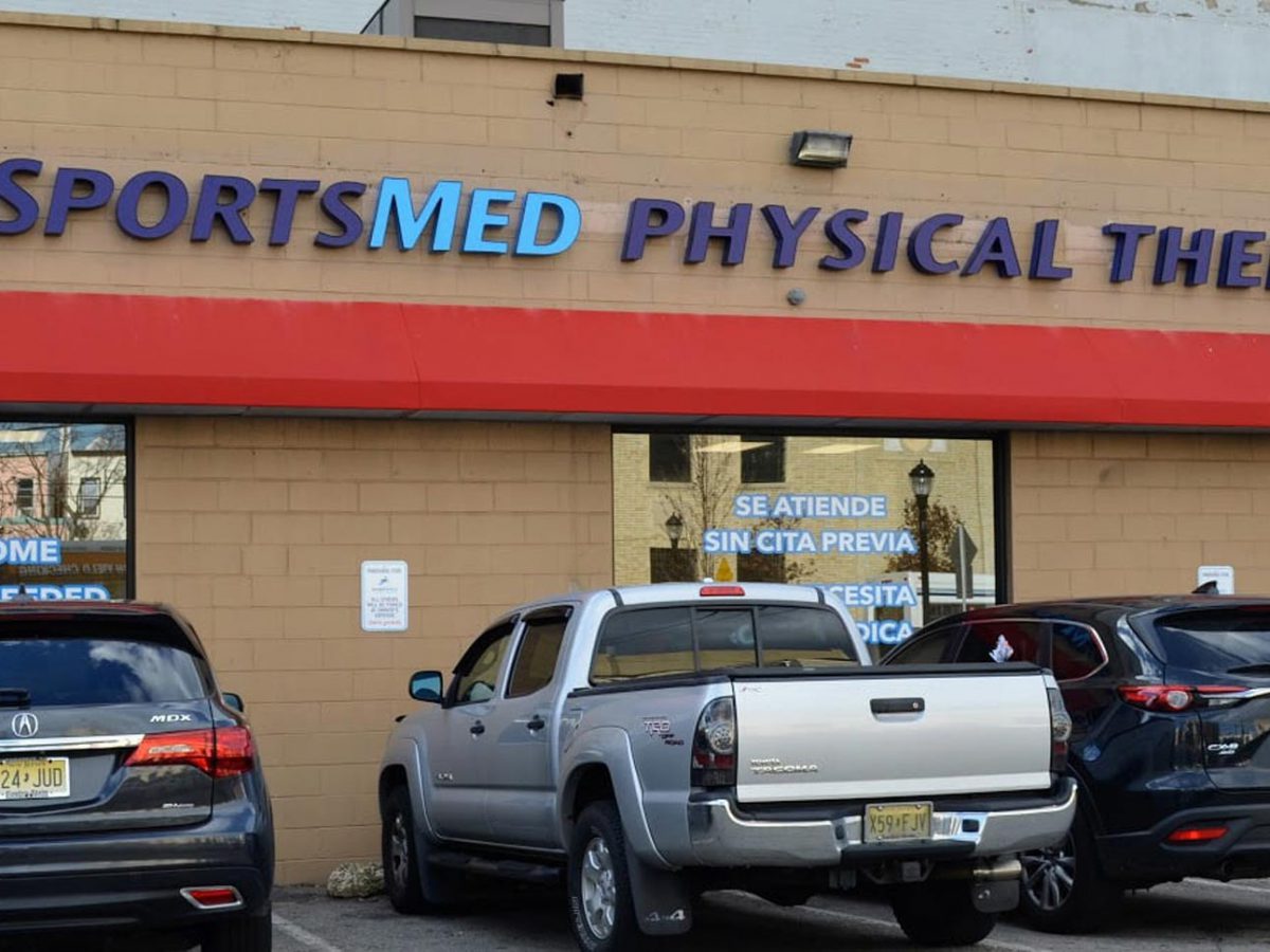 SportsMed Physical Therapy office in Union City, New Jersey