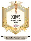 Physical Therapy Company of the Year - 2025 (badge)