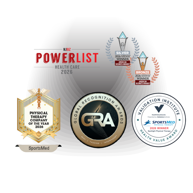 Award Badges for SportsMed Physical Therapy