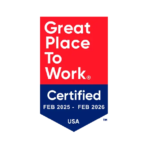 Great Place to Work Certified (badge)