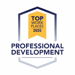 Top Workplace for Professional Development in 2025 Top Workplace for Professional Development in 2025