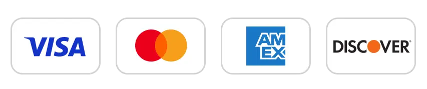 List of credit card icons, Visa, Mastercard, American Express, Discover Card