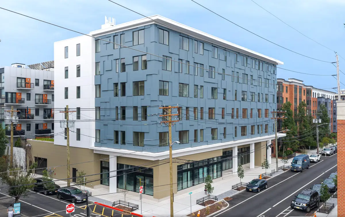 The outside of 921 Madison Street in Hoboken, New Jersey