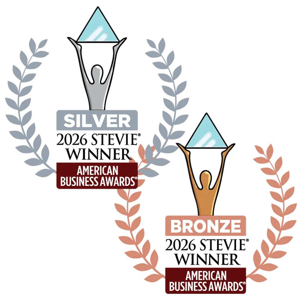 American Business Awards - Silver & Bronze 2026 Stevie Winner (badges)