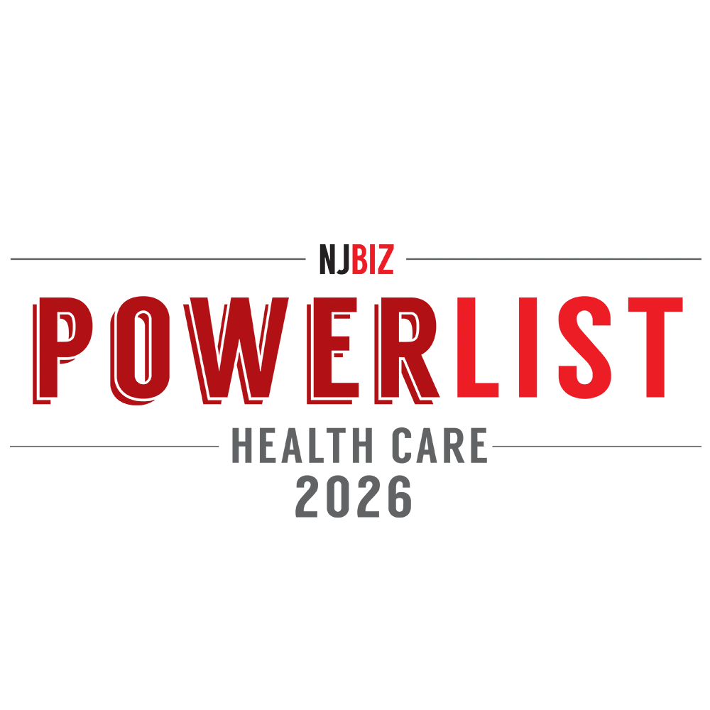 NJ Biz Powerlist Healthcare 2026 (badge)